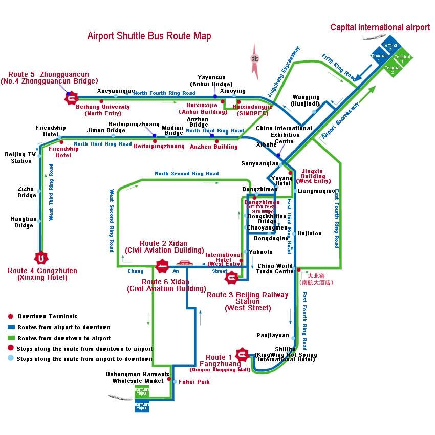 mappa di Shenzhen bus