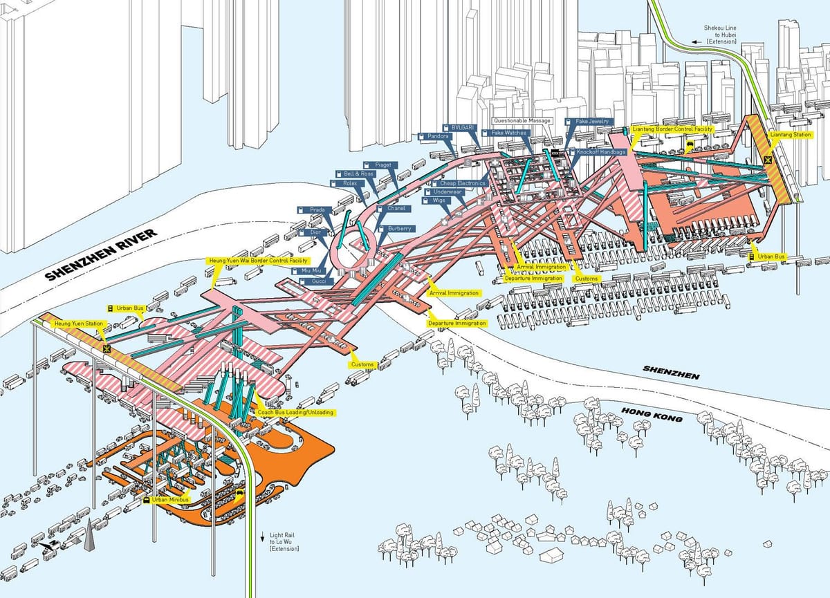 mappa di Shenzhen 3d