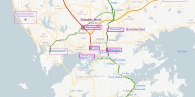 Szx aeroporto mappa